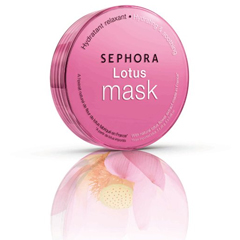 丝芙兰莲花水润舒颜面膜_化妆品库