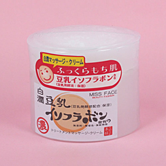 MISS FACE豆乳润白修护去角质霜_化妆品库