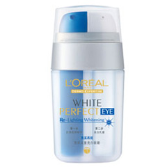 巴黎欧莱雅雪颜双重亮白眼霜美白乳霜_化妆品