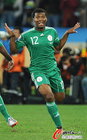 图文：尼日利亚2：2韩国 乌切进球后搞怪表情