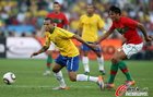 图文：葡萄牙0-0巴西 法比亚诺突破
