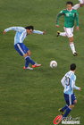 图文：阿根廷3-1墨西哥 特维斯劲射