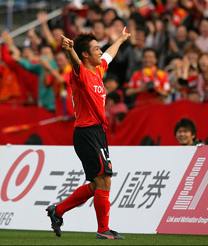 矢野贵章庆祝进球_图片展示_球员库_2010南非世界杯_腾讯网